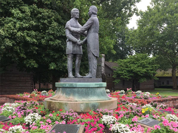 Constitution Square Historic Site in downtown Danville, Kentucky