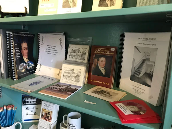 Gift Shop Media Bookshelf
