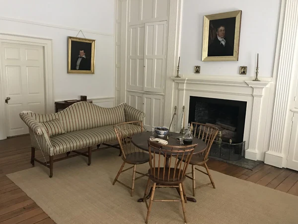 Furnishings on the first floor of McDowell House