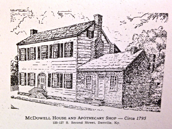 McDowell House Note Cards